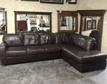 Диван шкіряний кутовий