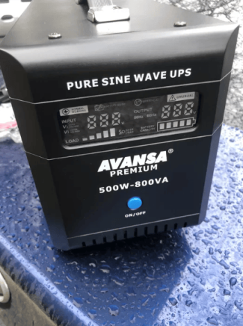 Бесперебойник УПС UPS 300/500VA 12VDC