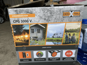 Бензогенератор CROSS TOOLS Німетчина