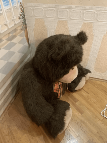 Мишка игрушка большой