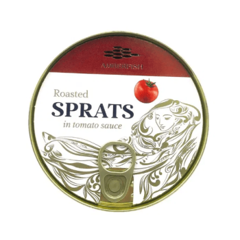 Балтійські шпроти Amberfish Сардины Балтийские шпроты ОПТ