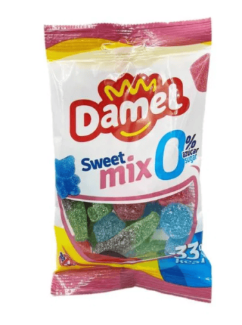 Жуйки Damel 100 г Жевательные Конфеты Дамел Разные вкусы ОПТ
