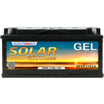 Аккумулятор 140 Ач 110 Ач 100 Ач Electronicx Solar Edition Гелевый