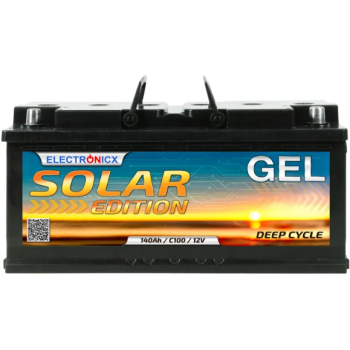 Аккумулятор 140 Ач 100 Ач Electronicx Solar Edition Гелевый