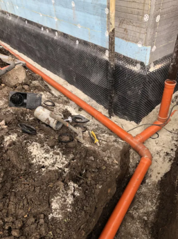 Гідроізоляція фундаменту.Дренаж.Утеплення фундаменту.