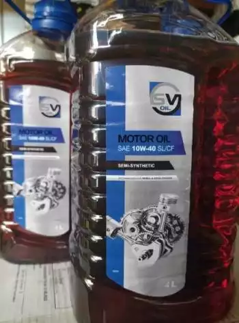 Моторное масло SV OIL 10w-40 4л/1л
