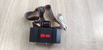 Фонарик светодиодный налобный, ліхтарик налобний