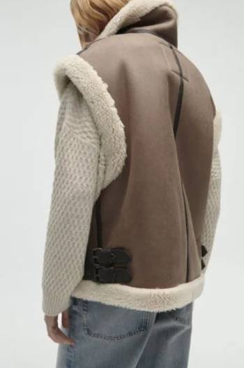 Жилетка (коричневий) zara