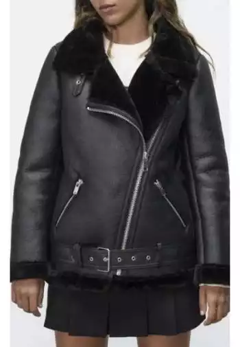 Дубленка (куртка) Zara