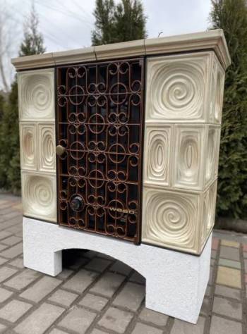 Камин кафельный ,печь 'Weso' ( Germany )
