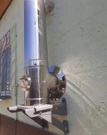 Труба дымоходная из нержавейки сендвич