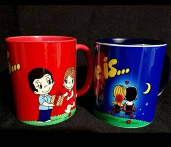 Печать на чашках. Акция ! Коробочка в подарок