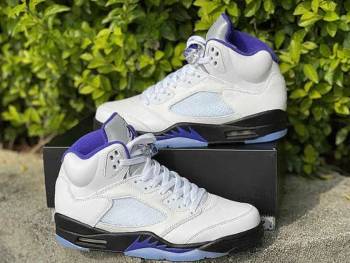 Кроссовки Nike Air Jordan 5 Retro Dark Concord Джордан ретро конкорд