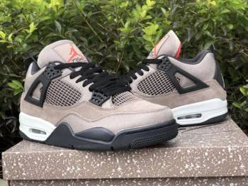 Кроссовки Nike Air Jordan 4 Retro Taupe Haze Найк Джордан коричневые