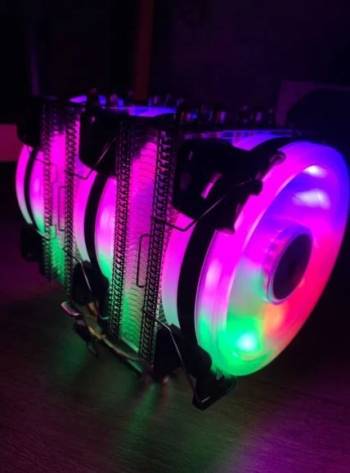 RGB кулер Intel 775/1150/1151/1155/1200/1366/2011 AMD AM2/AM3/AM4/AM5
