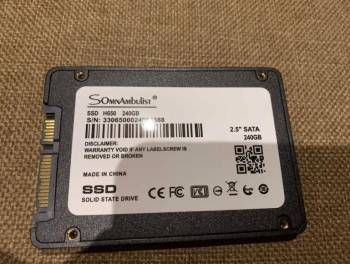 SSD накопитель 240Gb SATAIII 2.5