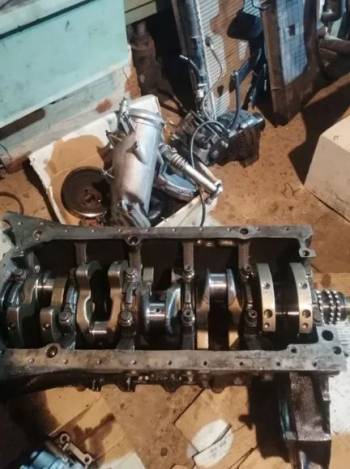 Блок ом605 на 124 Мерседес