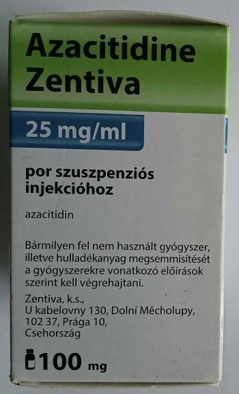 Медикаменти Азацитидин Зентіва Азацытидин Зентива Azacitidine Zentiva