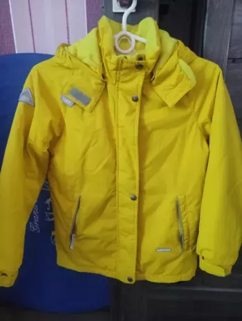 Термокуртка Ленне, Lenne, 134+ жёлтая, идеал, зимняя куртка, теплая