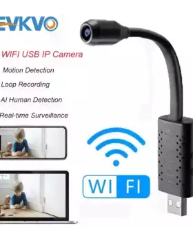 Wifi Мини камера USB с гибкой ножкой Jianshu U21 2 Мп Full HD 1080P