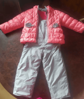 Зимний комбинезон для девочки