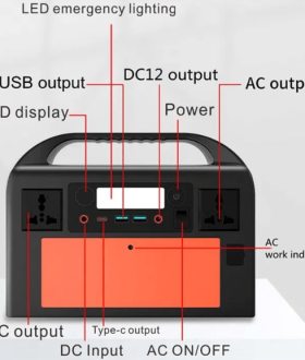 Зарядная станция 300W 90000mAh мощный павербанк 110V