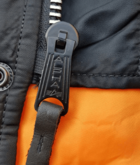 АЛЯСКА PARKA N-3B SLIM FIT Black Alpha Industries