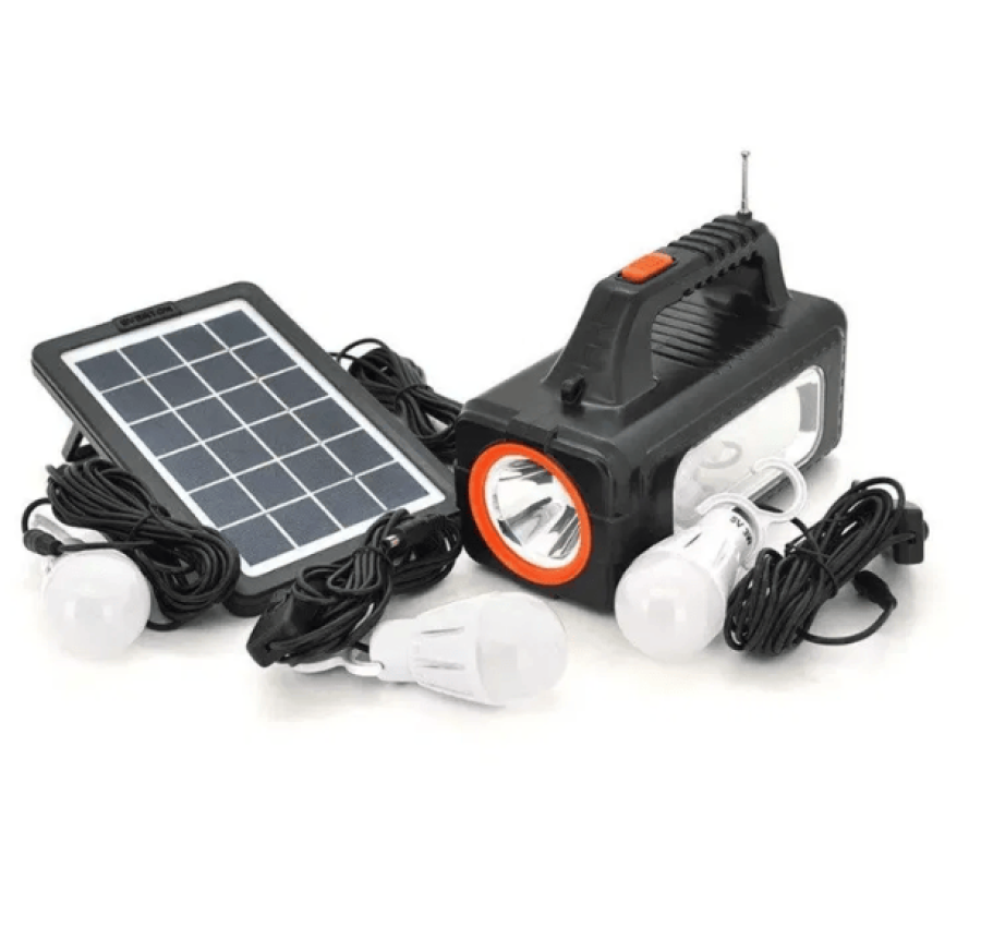 Фонарь Solar Переносной фонарь колонка с солнечной батареей