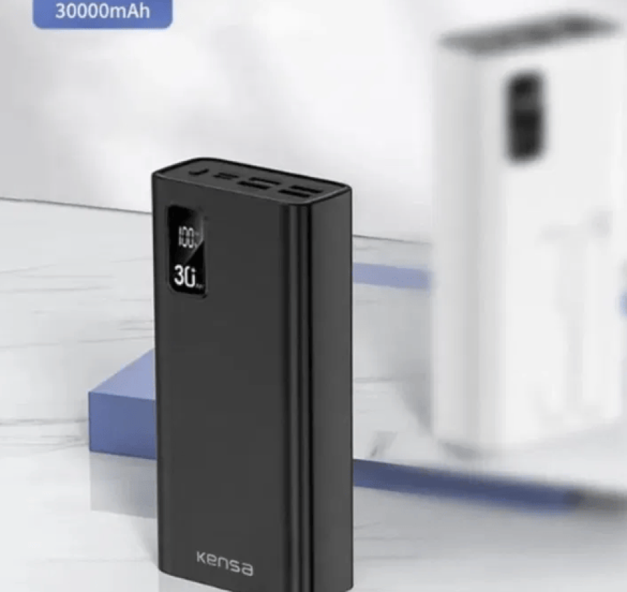Power bank с LED Дисплеем 30000 mAh Черный1