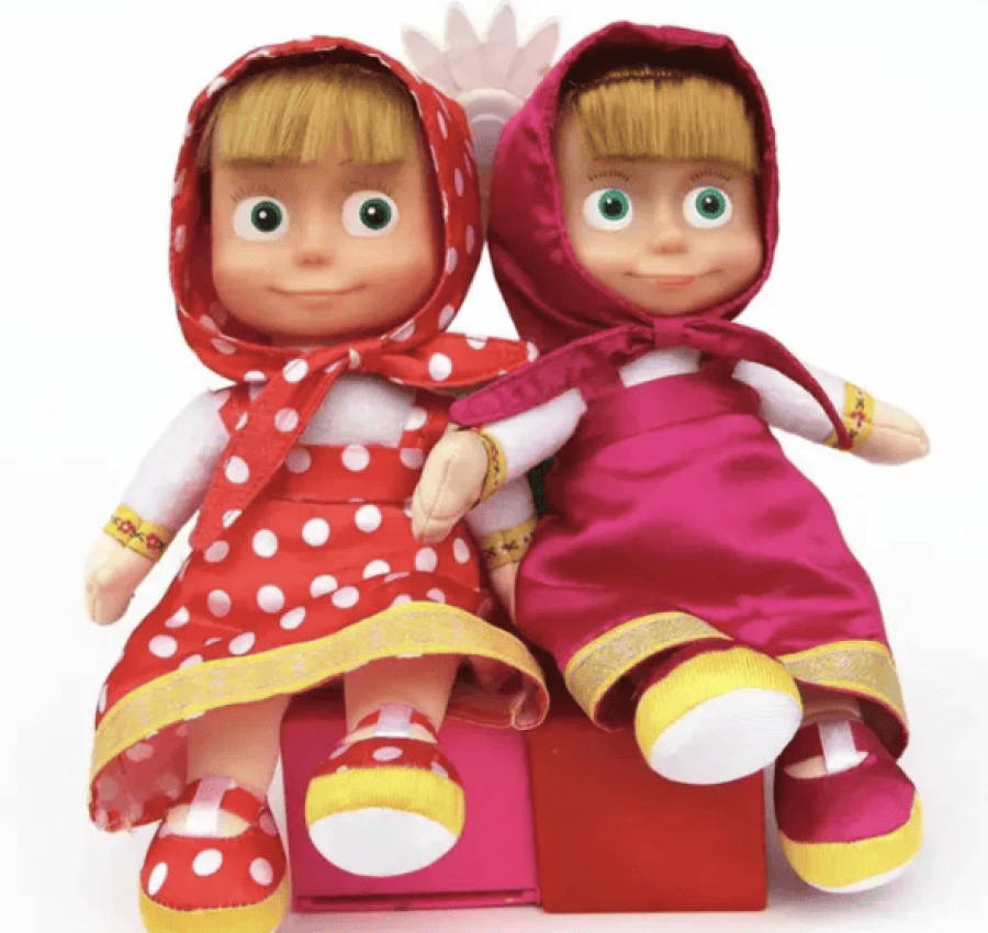 Мягкая игрушка Маша 24см из мультика Маша и Медведь