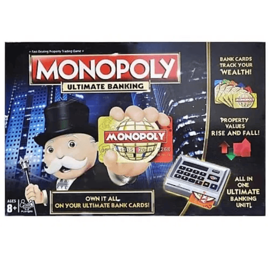 Настольная игра Монополия с терминалом и банковскими карточками 3