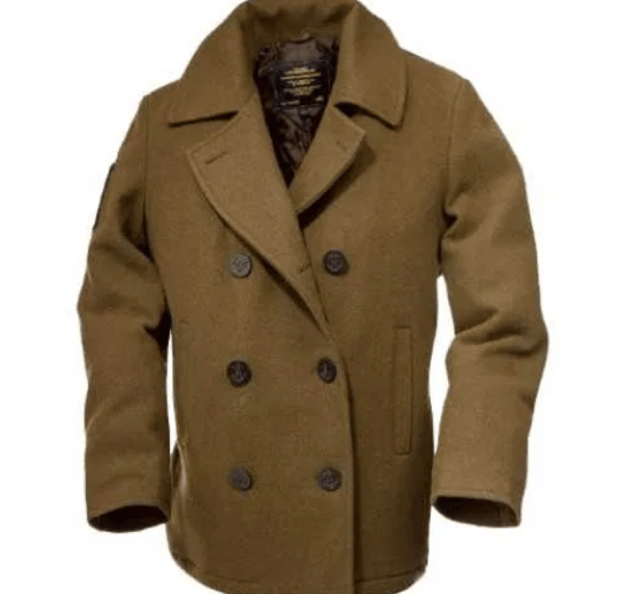 Пальто бушлат мужское зимнее Captain Alpha Industries 2