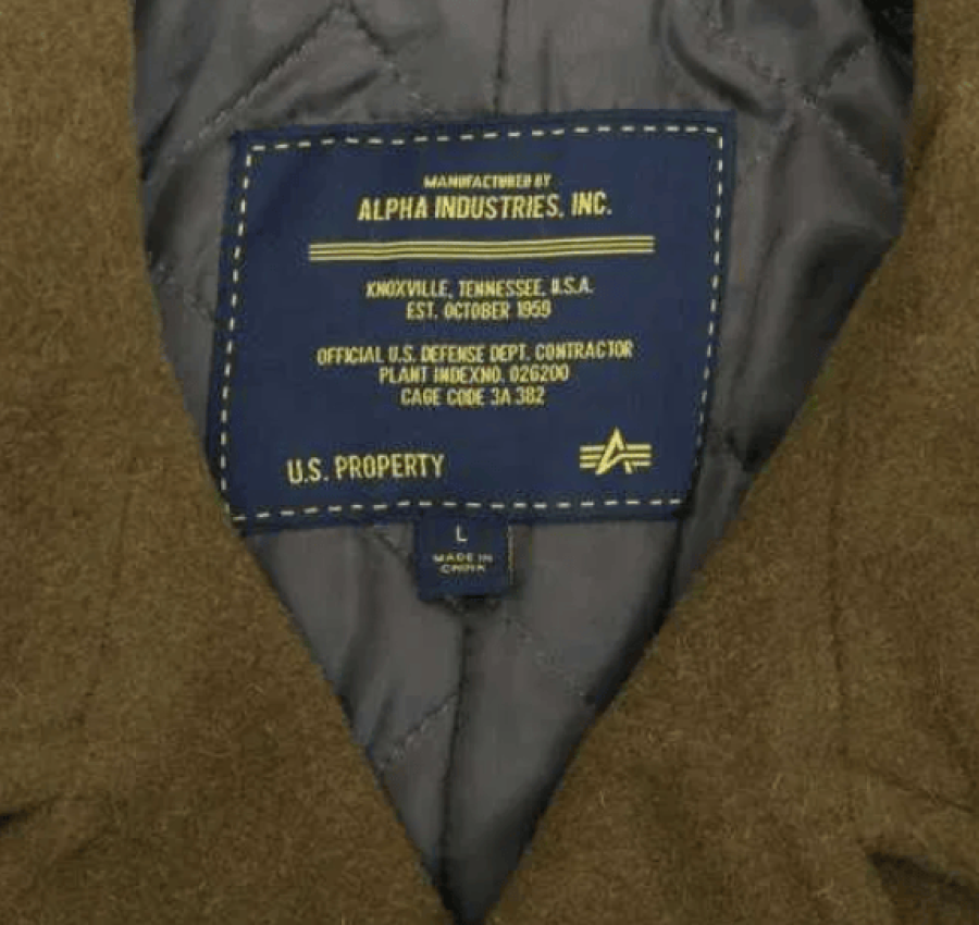 Пальто бушлат мужское зимнее Captain Alpha Industries 4