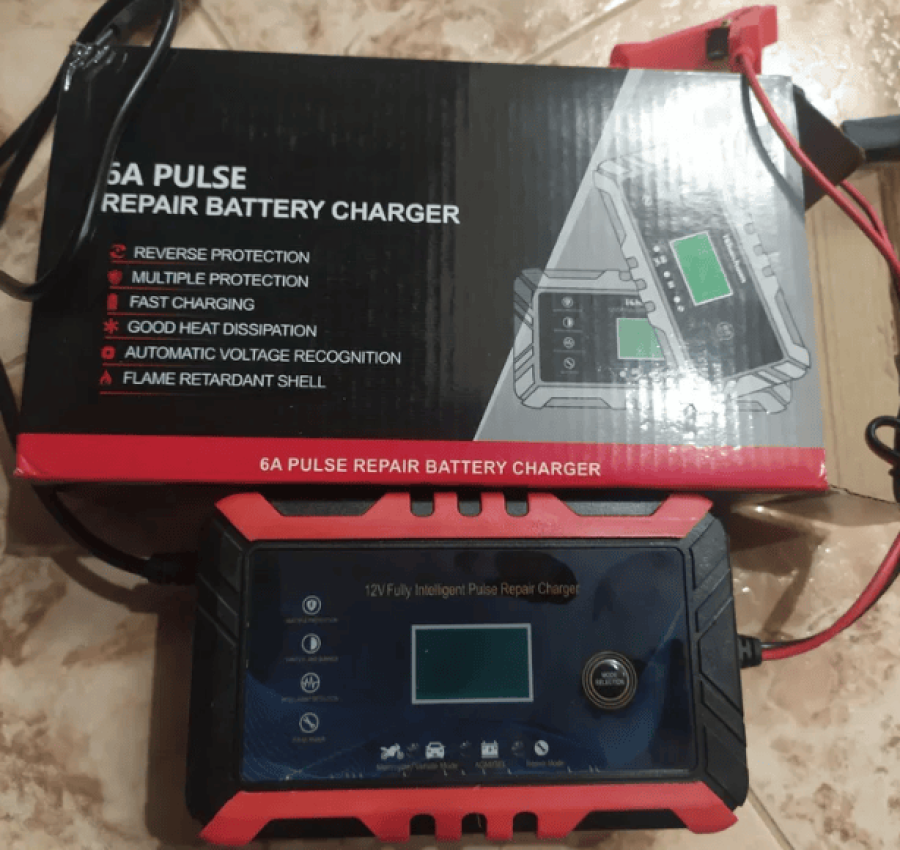 Зарядное устройство (В наявності) Зарядний пристрій 6А 12В 4