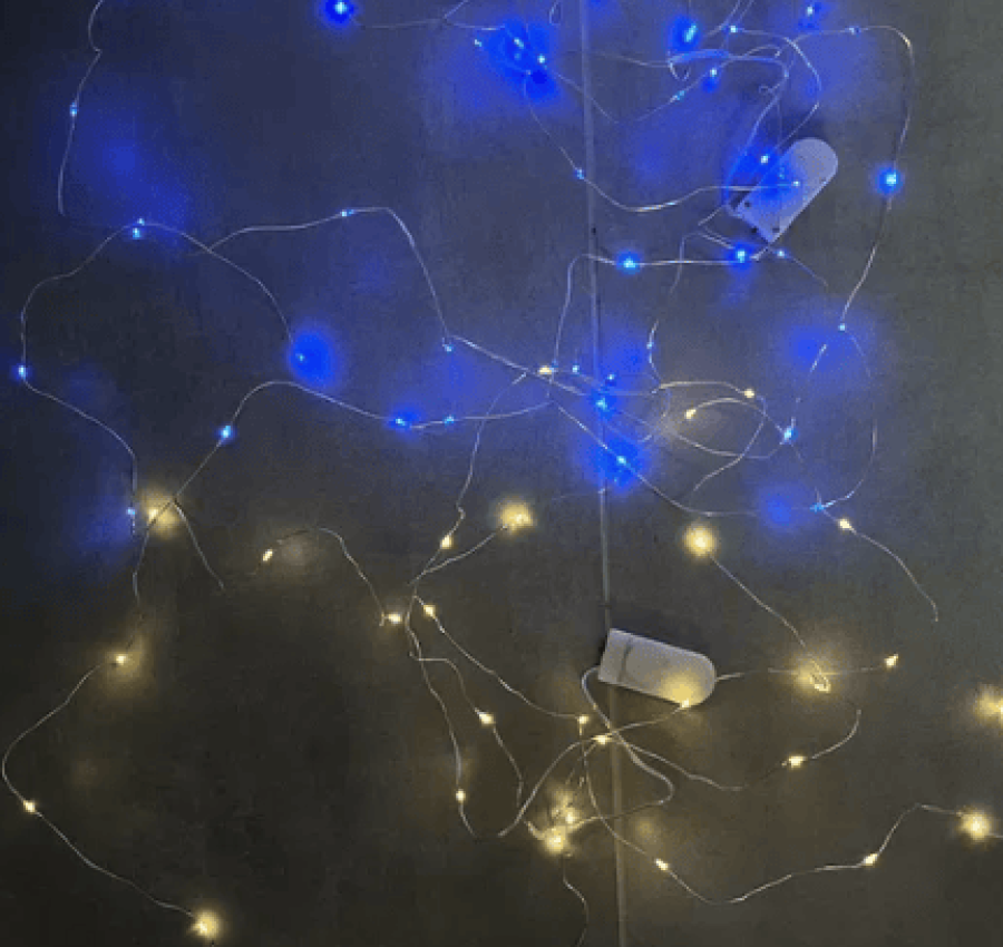 Герлянда на батарейках