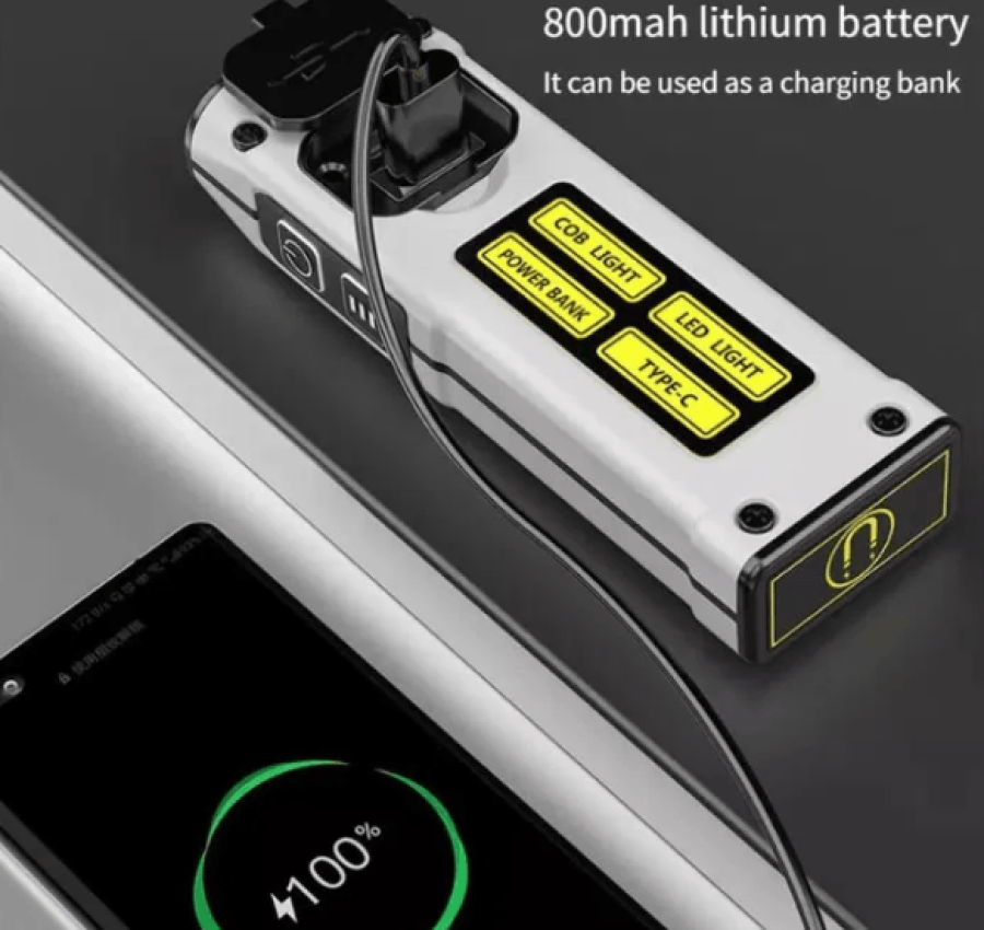 Ліхтарь  діодний  Павербанк 6