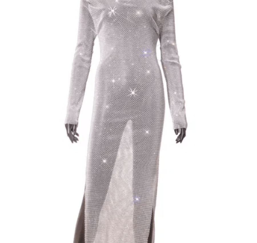 Платье кольчуга стразы сваровских 4