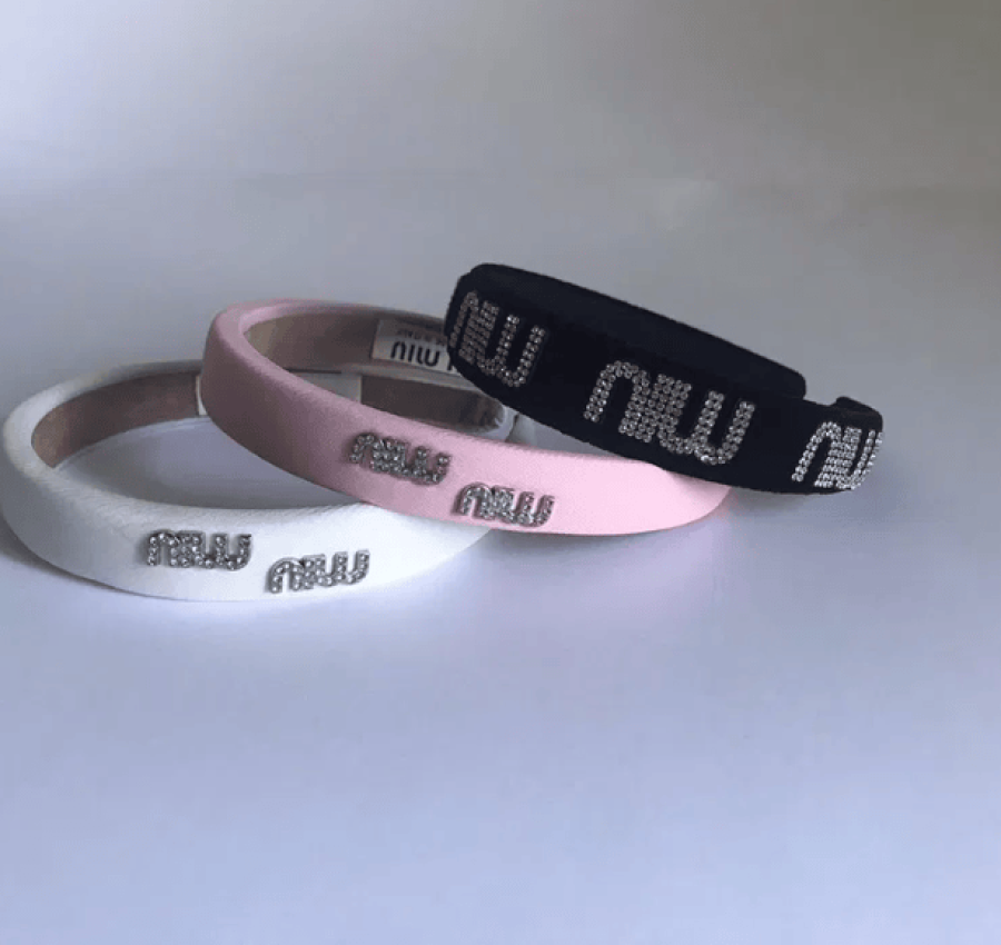 Обруч в стилі prada 2