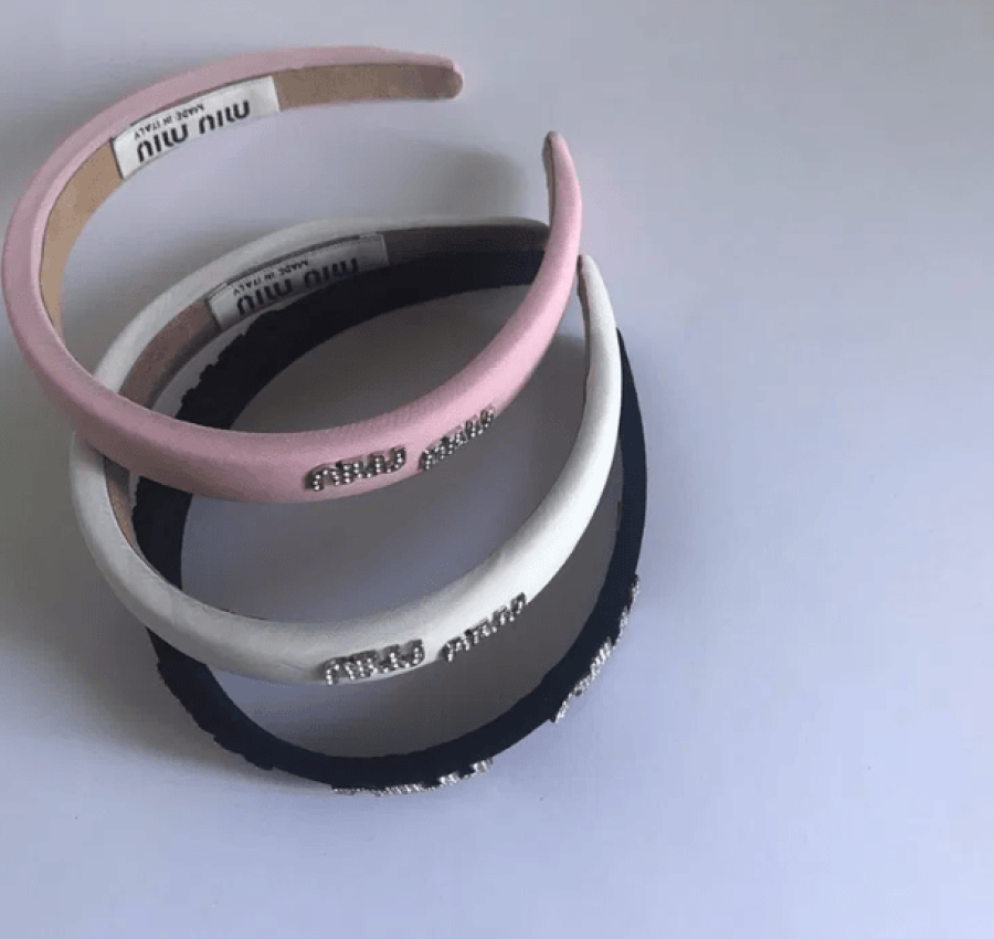 Обруч в стилі prada 3