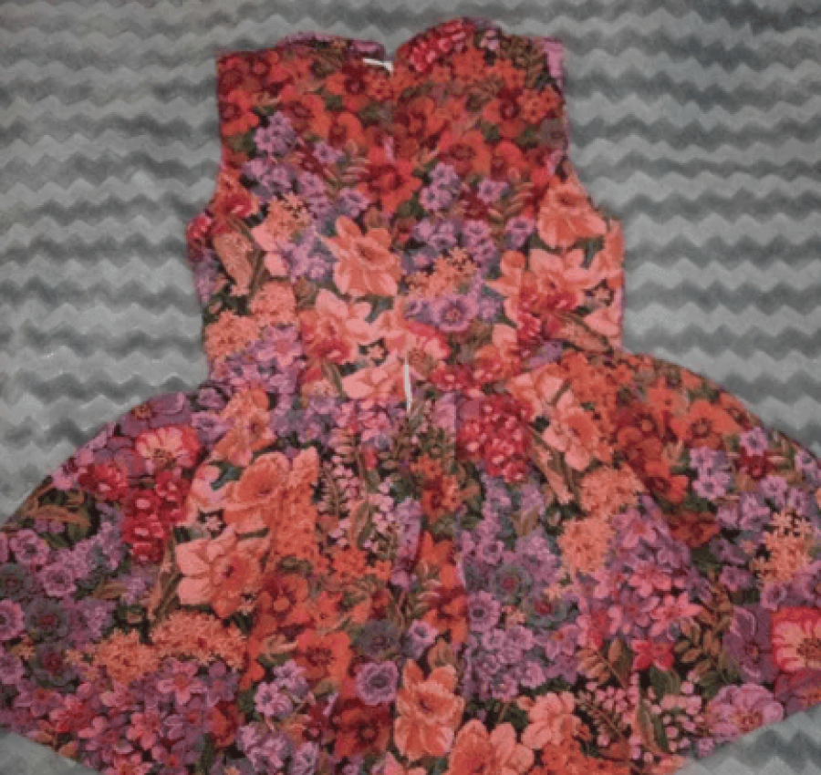 Платье на юную модницу