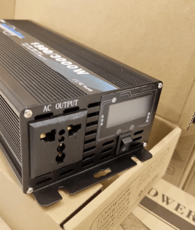 Інвертори 3000 W з Ваттметром Перетворювачі напруги Чистий синус