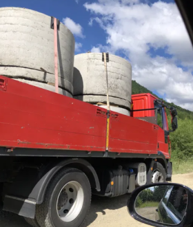 Монтаж каналізації.Бетонні кільця.Септики.