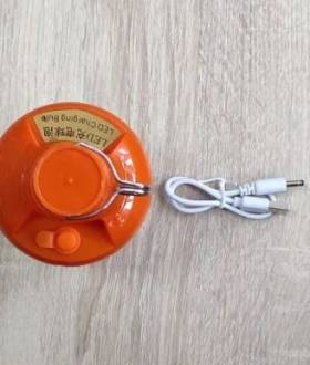 Акумуляторна Led лампа 80 W, Лампа для кемпінгу акумулятор 1500 mah.