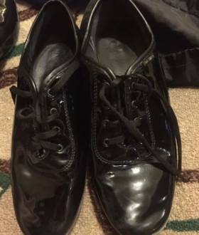 Туфлі лакові для бальних танців