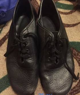 Туфли кожа для бальных танцев латина