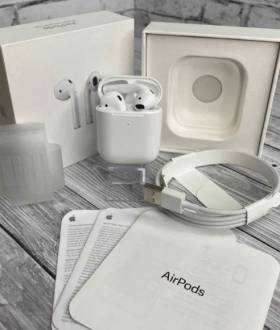 !!!Apple AirPods 2 1:1 Airoha 1536u із Оптичними датчиками!!