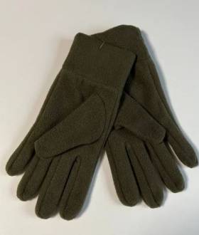 Флісові одношарові рукавиці перчатки олива чорні Опт/роздріб