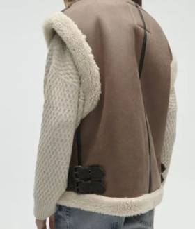 Жилетка (коричневий) zara