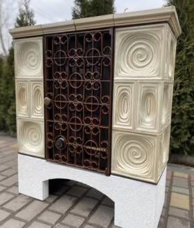 Камин кафельный ,печь 