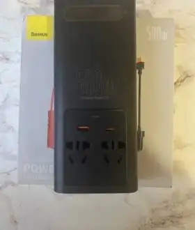 Baseus 500W Pure Sine Wave Inverter 12V to 220V